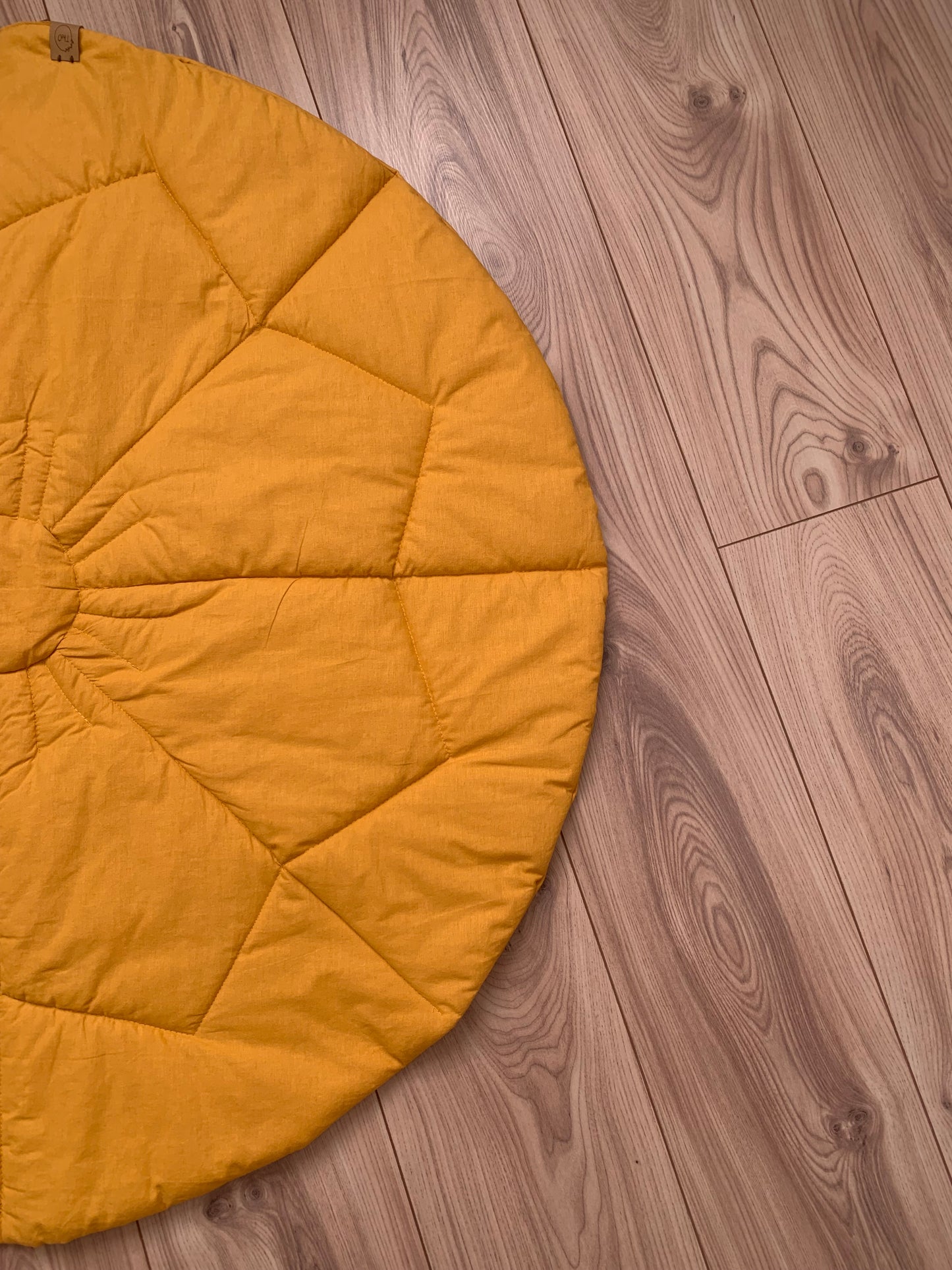 Baba játszószőnyeg -mustár